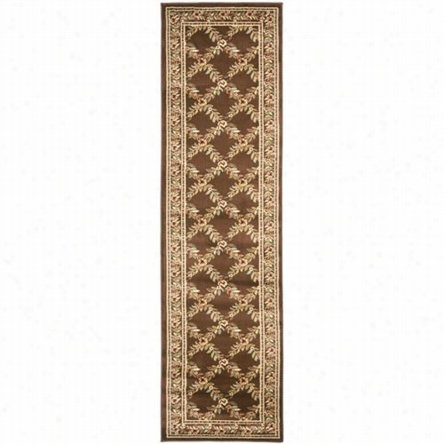 Safavieh Lnh557-2525 Lyndhurst Polyprkpylene Machine Made Brown/br Own Area Rug