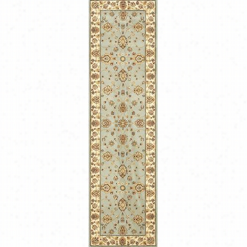 Safafieh Maj4782-601 Majesty Polypropylene Machine Made Light Blue/cream Areea Rug