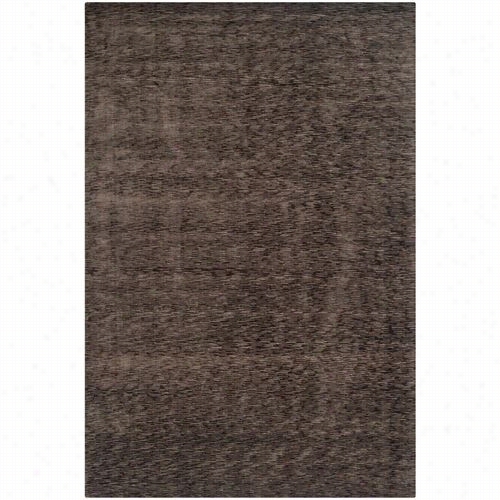 Safavieh Mir635a Mirage Banna Silk Pile Hand Woven  Charcoal Rug