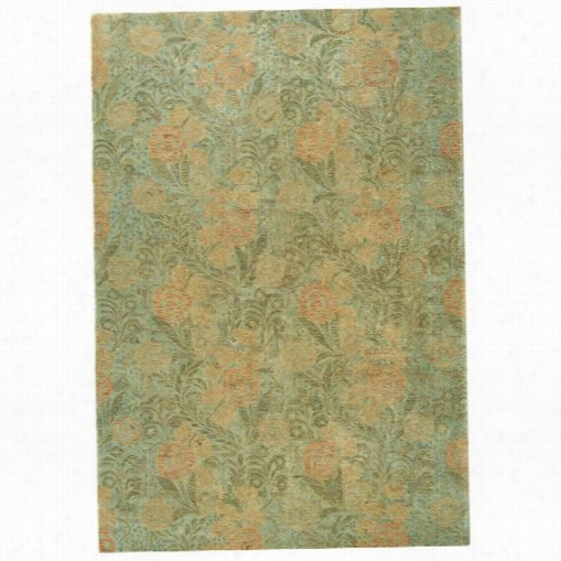 Safavieh Msr3014a Martha Stewart Woolhand Tufted Woodland / Green Area Rug