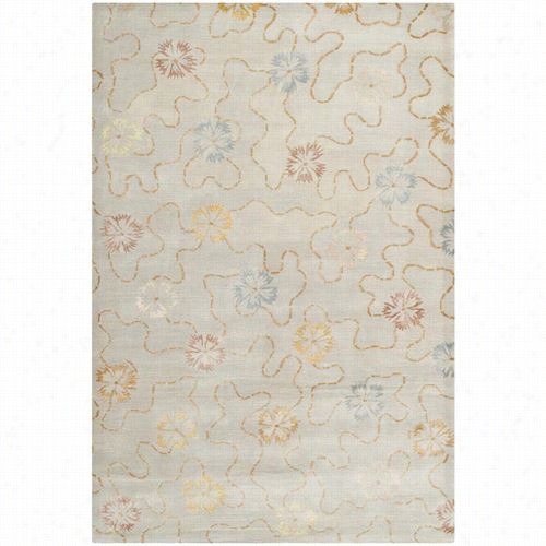 Safavieh Msr32267b M Rtha Stewart Wool And Tufted Pearl / Grey Area Rug