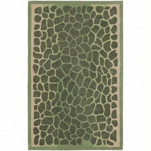 Safavieh Msr3615a Amrtha Stewart Wool Hand Tufted Grassland Green A Rea Rug