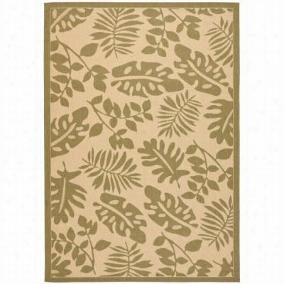 Safavieh Msr4260-14 Martha Stewart Polypropylene Machinne Woven Creme/brown Rug