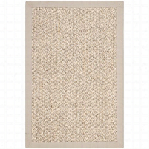 Safavieh Nf525c Naturl Fiber Sial Power Loomed Marble Area Rug