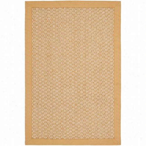 Safavieh Nf525f Natural Fiber  Sisal  Power Loomed Maize  Area Rug