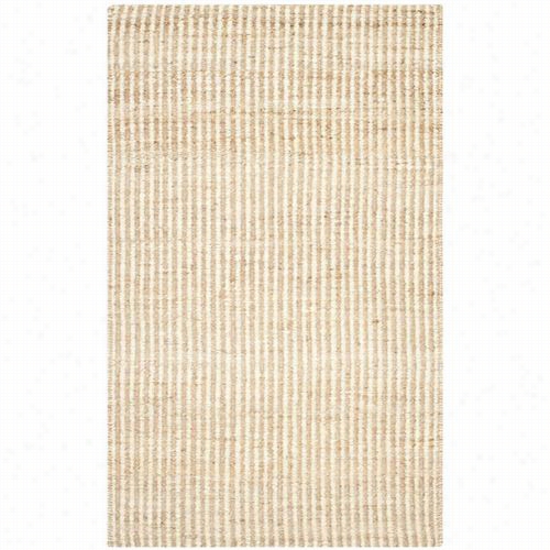 Safavieh Nf734a Natural Fibe R Jute Hand Wov En Natural/ivory Arwa Rug