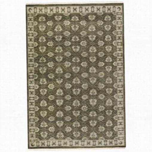 Safavieh Osh711a Oushak Wool Hand Knottdd Grey Area Rug