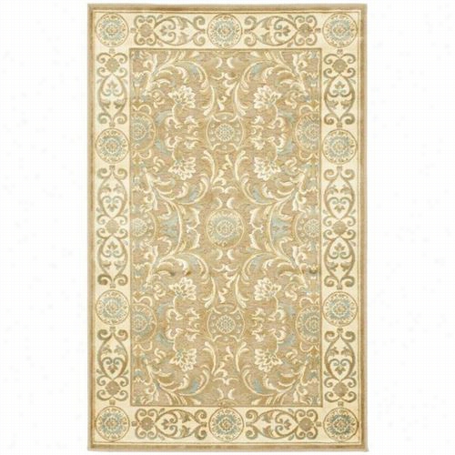 Safavieh Par08-606 Paradise Viscose Power Loomde Beige Areaa Rug