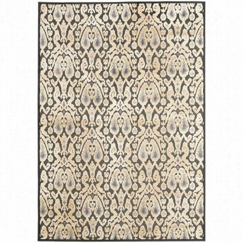 Safavieh Pr157-330 Paradie Viscose Pile Power Loomed Charcoal/multi Aera Rug