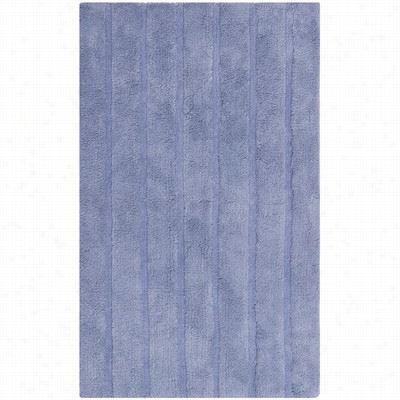 Safavieh Pmb720p Plush Master Bath Cotton Hand Woven Light Purple Region Rug