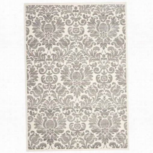Safavieh Prl3714a Porcello Polypfopelene Pile Power Loomed Grwy/ivory Rug