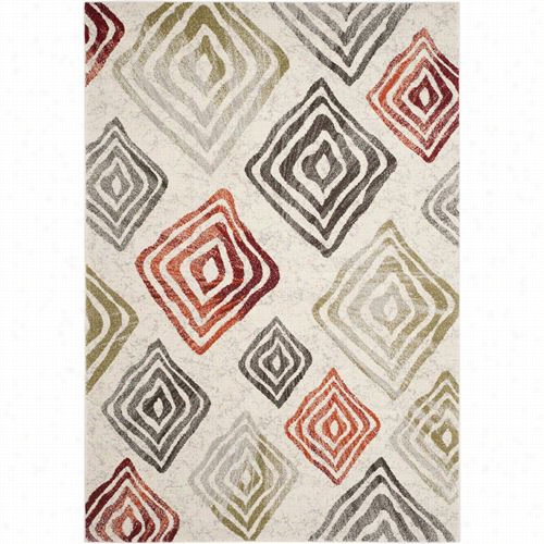 Safavieh Prl4820c Porcello Polypropelene Power Loomedivory/unripe Rug