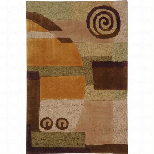 Safavieh Rd6 43a Rodeo Drive Wool Hand Tufted Bwige Rug