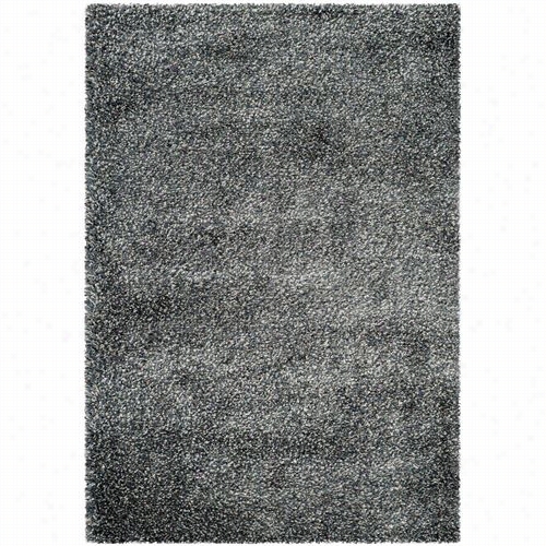 Safaiveh Sg165-6565 New York Shagpolypropylene Pile Power Loomed Blue Rug