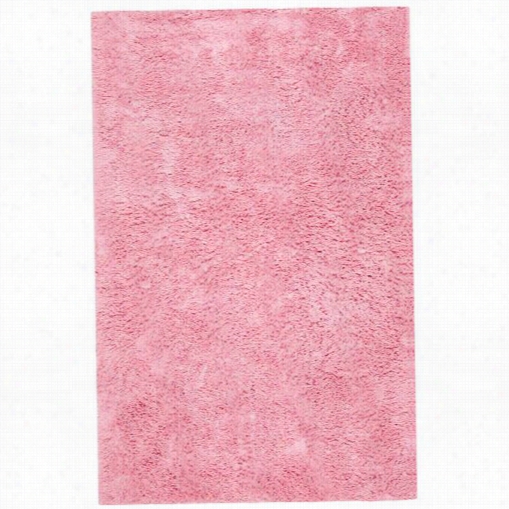 Safavieh Sg240p Shag Acrylic Hand Tufted Pink Rug