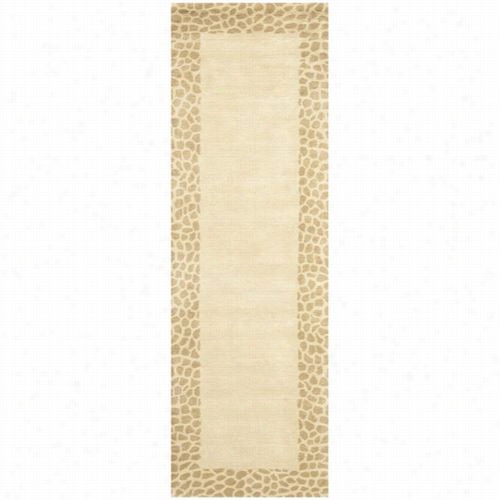 Safavieh Soh439a Soho Wool Hand Tufted Beige/dark Beig Rug