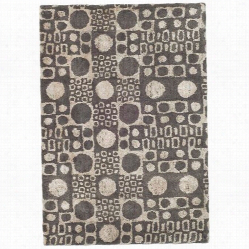 Safavieh Soh653a Soho Wool Hajd Tufted Grey Rug