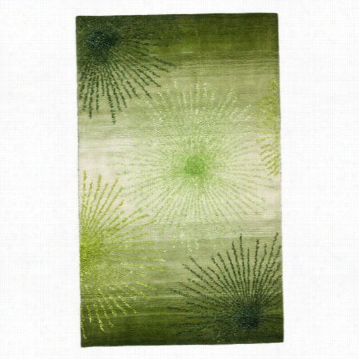 Safavieh Soh712g Soho Wool Hand Tufted Unripe//multi Rug