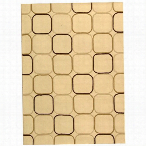 Safavieh Soh713a Soho Wool Hand Tufte Divory/multi Rug