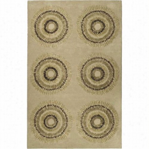 Safavieh Soh719a Soho Wool Hand Tufted Beige/gold Rug