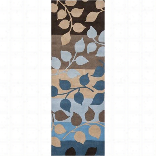 Safavieh So H785b O Ho Wool Hand Tufted Brown/blue Rug