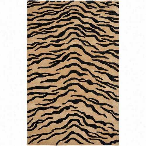 Safavieh Ssoh789a Soho Wool Hand Tufted Gold/black Rug