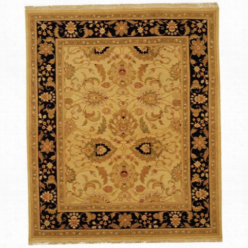 Safavieh Sum419asum Ak Wool Flatweave Light Gold / Black Area Rug