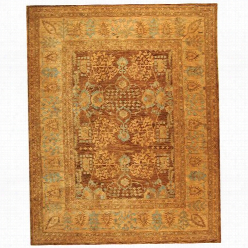 Safavieh Tjm107b Taj Mahal Wool Hand Tufted Light Brown / Beige Area Rug