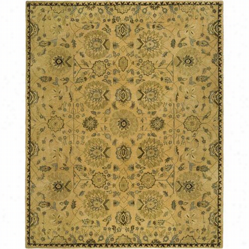 Safavieh Tjm113c Taj Mahal Wool Hand Tufted Taupe/multi Rug