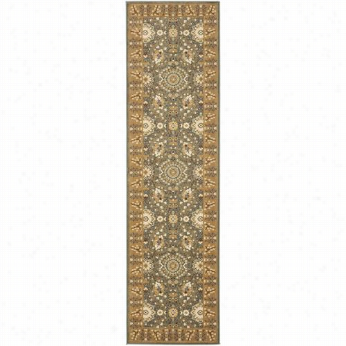 Safavieh Trre215-6522 Treasures Polypropylene Power Loomed Blue/caramel Rug