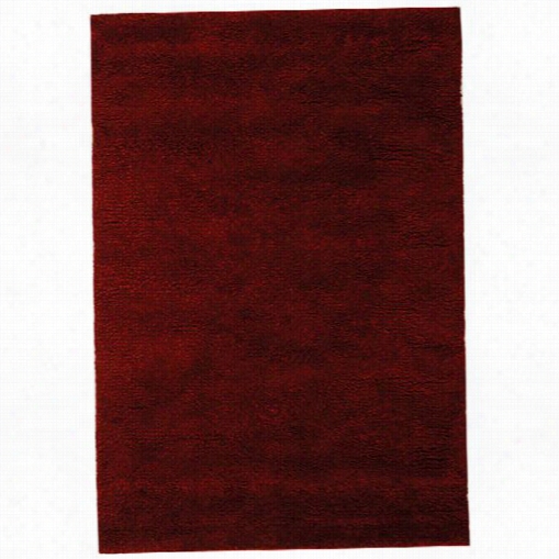 Safavieh Tri101g Ttribeca Wool Hand Knotted Burgundy Rug