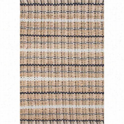 Jaipur Rug1 Andes Naturals Textured Cotton/jute Taupe/gray Area Rug