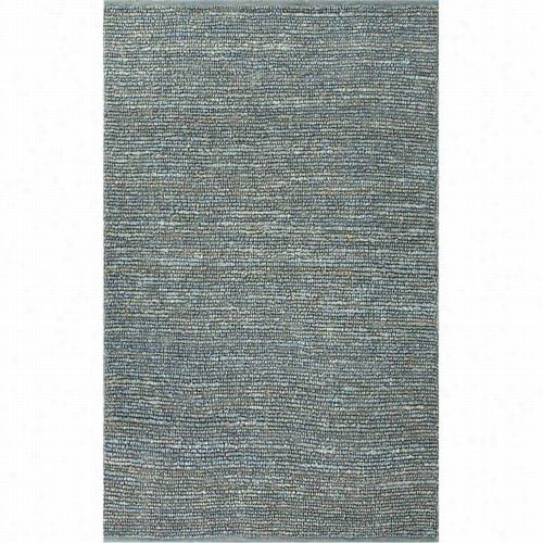 Jaipur Rug1 Calypso Naturals  Solid Pattern Jute Blue/blue Print Area Rug