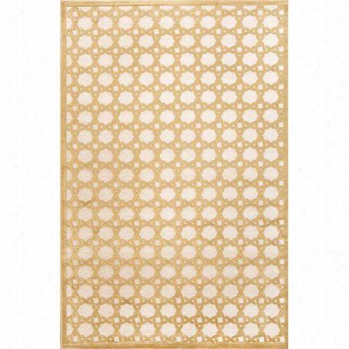 Jaipur Rug1 Fables Machine Made Lustrous Finish Art Silk/chenille Ivory/yelloa Ara Rug