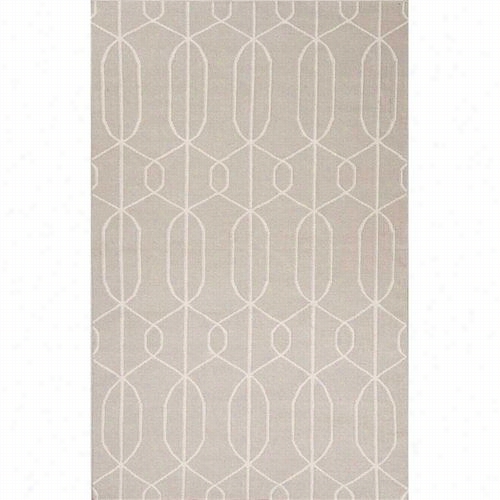 Jaipur Rug1 Marroc Flat-weave Geometric Pattern Wool Gray/ivory Classic Gray Area Rug