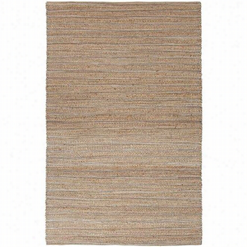 Jaipur Rug10himalaya Naturals Solid Attern Ctoton/jute Taupe/gray Area Rug