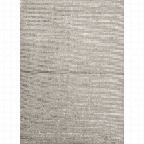 Jaipur Rug100 Basis Solid Wool And Silk Handlo Om Classic Gray Area Rug