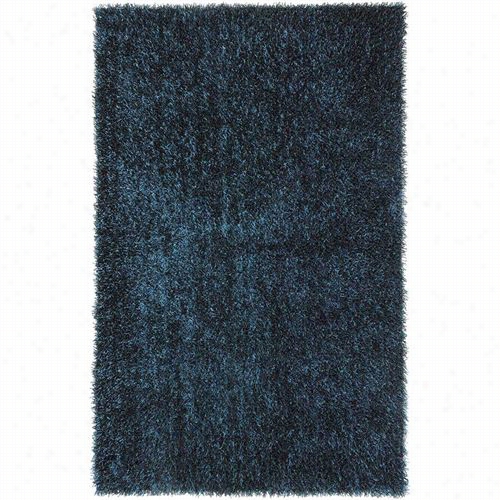 Jaipur Rug10175 Flux Shag Solid Pattern Polyester Blue/area Rug