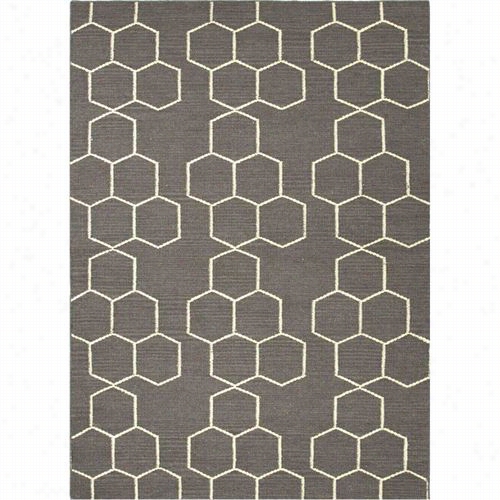 Jaipur Rug10253 Maro Flat-weave Geometric Pattern Wool Gray/ivory Abdel Area Rug