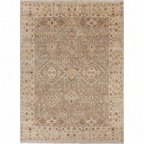 Jaipur Rug103 Opus Hand-knotted Orientalp Attern Wool Taupe/tan Area Rug