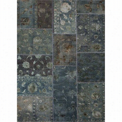 Jaipur Rug10335 Provenance-w.s. Hand-knotted Oriental Pattern Wool/silk Blue Area Rug