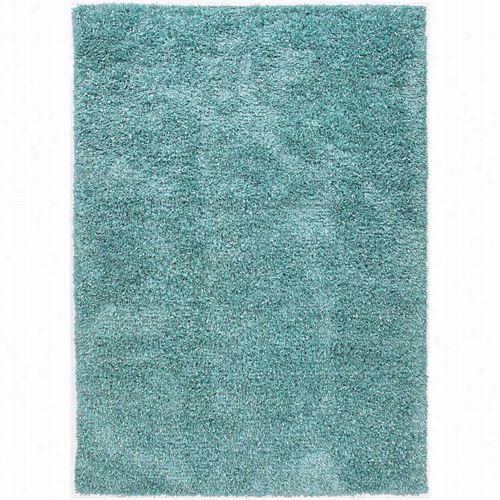 Jaipur Rug1040 Tribeca Shag Solid Pattern Ployester Blue/area Rug