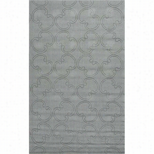 Jaipur Rug11 Metro Handmade Loped And Cut Wool Gray/soild Gray Area Rug