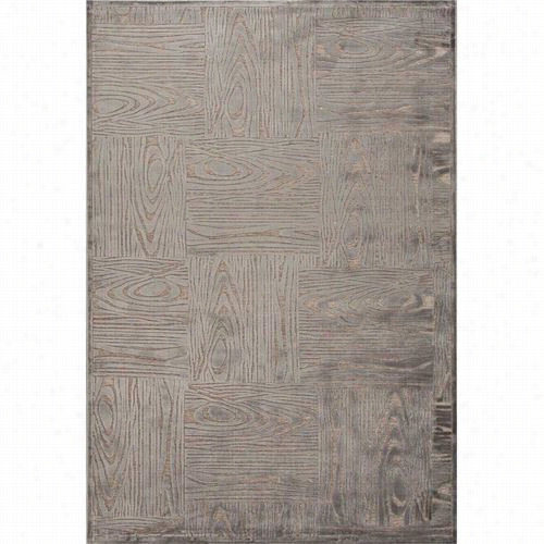 Jiapur R Ug1135 Fables Machine Made Lustrous Ifnish Art Silk/chenille Gray/tan Area Rug