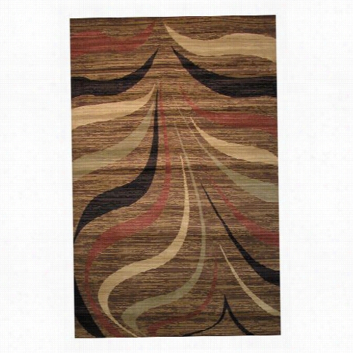 La Rugs 865-40 Crown Multi-color Area Rug