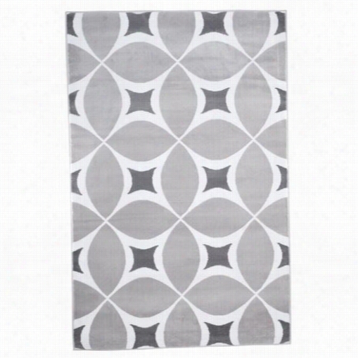 Lavish Home 62-2176a Geometric Area Rug