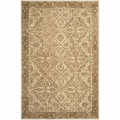 Safavieh Na583c Anatolia Owol Pile Hand Tufted Ivory/grey Rug