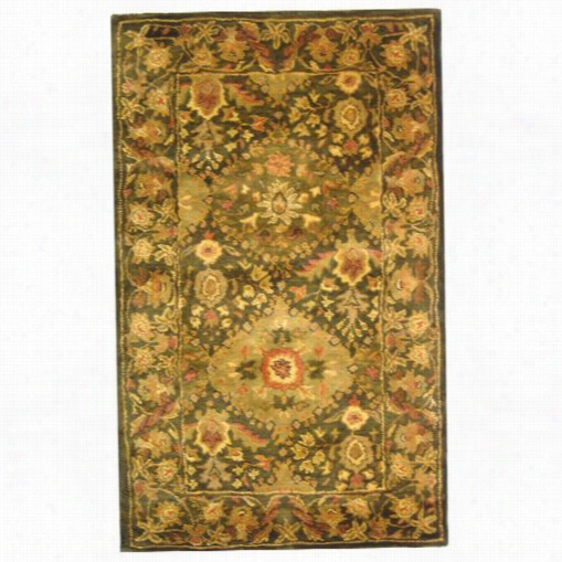 Safavieh At57c Antiquity Woil Hand Tufted Live Area Rug
