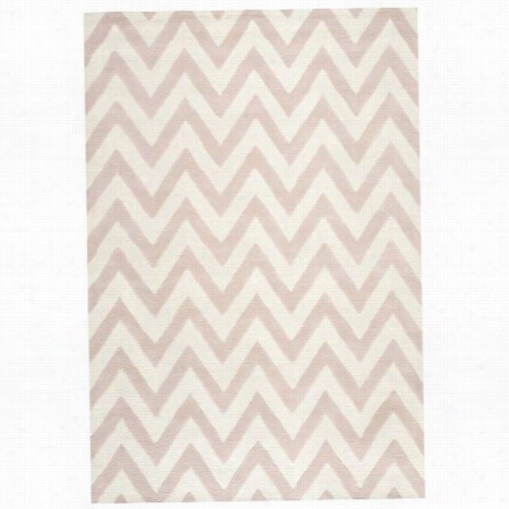 Safavieh Cam139m Cambrodge Wool Hand Tifted L Ight Pink//ivory Rug