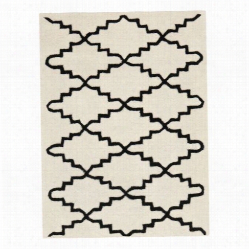 Safavieh Cht721a Hcatham Wool Hand Tufted Ivo Ry/blackk Rug